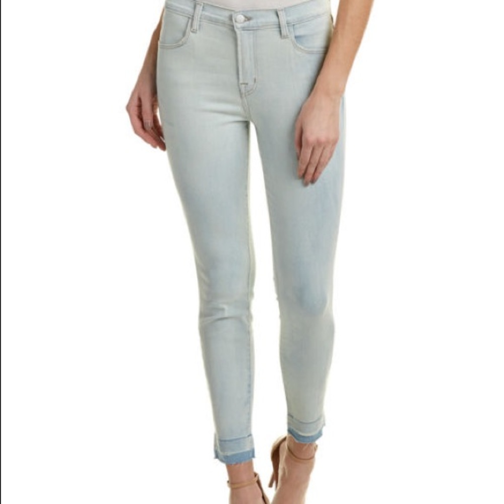J Brand Alana high rise cropped skinny jeans 28 nw